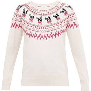 Ted Baker Merry Woofmas sweater (size 4/10)